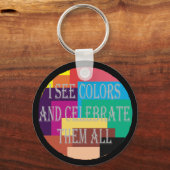 カラーキーチェーンを表示 キーホルダー (正面)