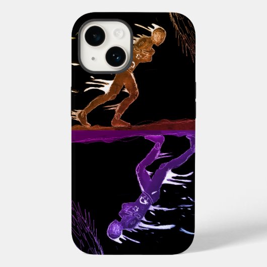 カラークロスロードデザイン Case-Mate iPhoneケース (裏面)