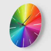 カラークロック ラージ壁時計 (傾斜)