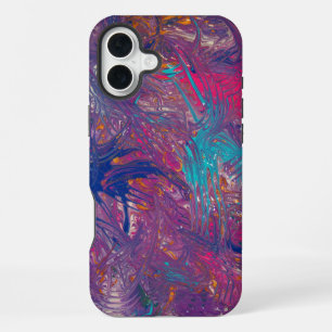 カラークローバーテックスデザイン iPhone 16 PLUSケース