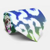 カラークールヒョウ印刷スキン ネクタイ (ロール)