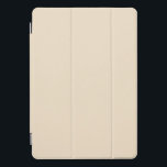 カラーク無地のリームライトベージュ iPad PROカバー<br><div class="desc">カ無地のラークリームライトベージュデザイン</div>