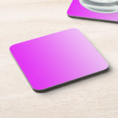 カラーグラデーションのみ – ネオンピンク コースター (左側)