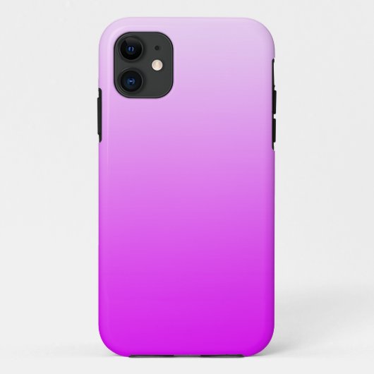 カラーグラデーションのみ – ネオンピンク Case-Mate iPhoneケース (裏面)