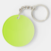 カラーグラデーションのみ – 春緑 キーホルダー (裏面)