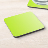 カラーグラデーションのみ – 春緑 コースター (左側)