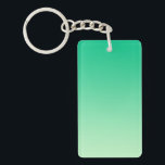 カラーグラデーションのみ – 海緑 キーホルダー<br><div class="desc">EDDA Frehlichによる色のみ |テンプレート：テキストまたはイメージの背景色 |傾向：あなたの人生を彩る</div>