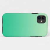 カラーグラデーションのみ – 海緑 Case-Mate iPhoneケース (裏面(横))