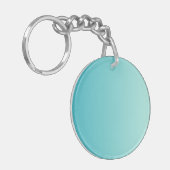 カラーグラデーションのみ – 海青 キーホルダー (正面左)