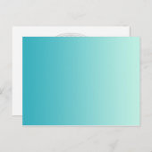 カラーグラデーションのみ – 海青 ポストカード (正面/裏面)