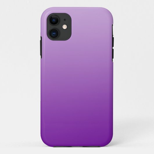 カラーグラデーションのみ – 紫 Case-Mate iPhoneケース (裏面)