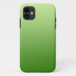 カラーグラデーションのみ – 緑 iPhone 11 ケース