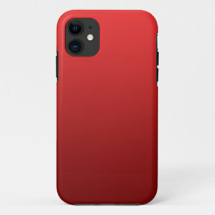 カラーグラデーションのみ – 赤い愛 iPhone 11 ケース
