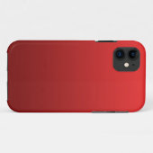 カラーグラデーションのみ – 赤い愛 Case-Mate iPhoneケース (裏面(横))