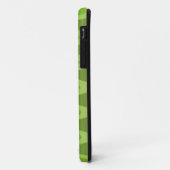 カラーグラデーションジグザグ波 – 緑 Case-Mate iPhoneケース (裏面/左)