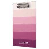 カラーグラデーション新学期-名前をカスタムする クリップボード (左)