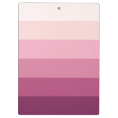 カラーグラデーション新学期-名前をカスタムする クリップボード (裏面)