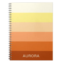 カラーグラデーション新学期-名前をカスタムする