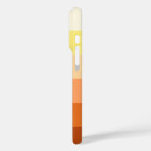 カラーグラデーション新学期-名前をカスタムする Case-Mate iPhoneケース (裏面 / 左)