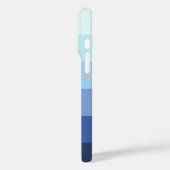 カラーグラデーション – 名前をカスタムする Case-Mate iPhoneケース (裏面 / 左)