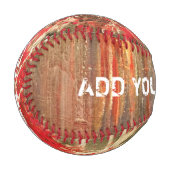 カラーグランジイ絵画ンクの赤+アイディア 野球ボール (正面左)
