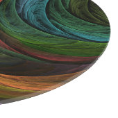 カラーグローリーモダン抽象芸術アートパタエレガントーン カッティングボード (角)