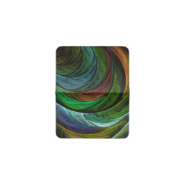 カラーグローリーモダン抽象芸術アートパタエレガントーン カード入れ