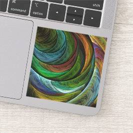 カラーグローリーモダン抽象芸術アートパタエレガントーン シール