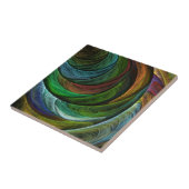 カラーグローリーモダン抽象芸術アートパタエレガントーン タイル (側面)