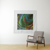 カラーグローリーモダン抽象芸術アートパタエレガントーン タペストリー (インサイチュ(横))