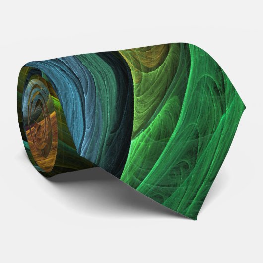 カラーグローリーモダン抽象芸術アートパタエレガントーン ネクタイ (ロール)