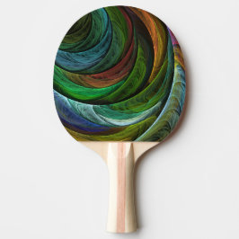 カラーグローリーモダン抽象芸術アートパタエレガントーン 卓球ラケット