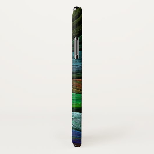 カラーグローリーモダン抽象芸術アートパタエレガントーン Case-Mate iPhoneケース (裏面/右)