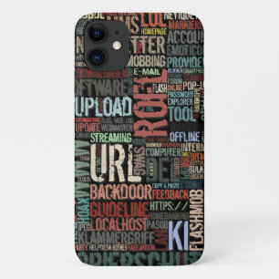 カラーケース-Mate iPhoneケース コンピュータ辞典 iPhone 11 ケース