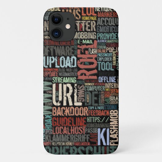カラーケース-Mate iPhoneケース コンピュータ辞典 Case-Mate iPhoneケース (裏面)