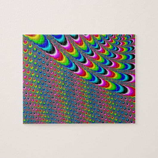 カラーゲーム – フラクタルアート ジグソーパズル (横)