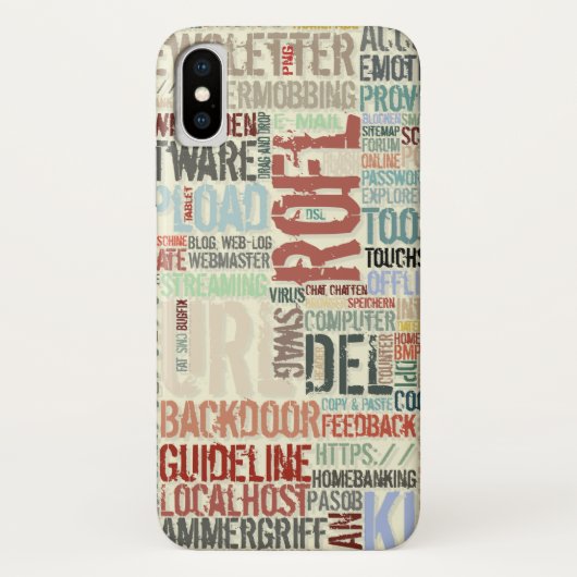 カラーコンピュータ辞典 Case-Mate iPhoneケース (裏面)