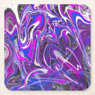 カラーコースターのブラシを切り替え スクエアペーパーコースター