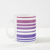 カラーコード フロステッド ガラス マグ (左)