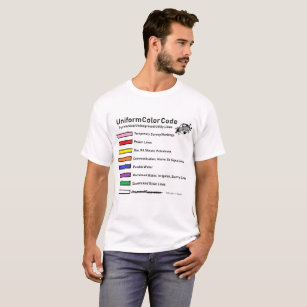 カラーコード-催涙ガス(冗談) Tシャツ