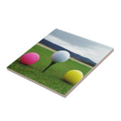 カラーゴルフボール、マウンテンティー タイル (側面)