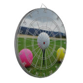 カラーゴルフボール、マウンテンティー ダーツボード (正面左)