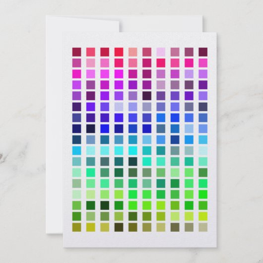 カラーサンプル招待状10 招待状 (正面)