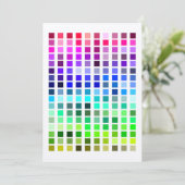 カラーサンプル招待状13 招待状 (スタンド正面)