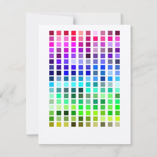 カラーサンプル招待状2 招待状 (正面)