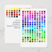 カラーサンプル招待状4 招待状 (正面/裏面)