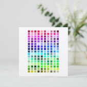 カラーサンプル招待状8 招待状 (スタンド正面)