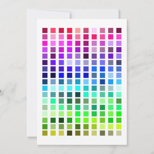 カラーサンプル招待状9 招待状 (正面)