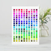 カラーサンプル招待状9 招待状 (スタンド正面)