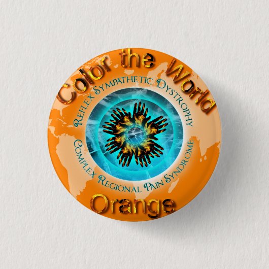 カラーザワールドオレンジデイCRPSデュアルアイスサーキット 缶バッジ (正面)